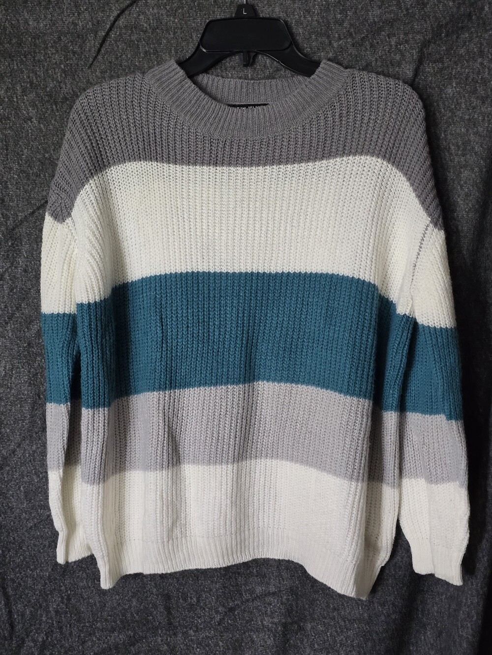 Shein Striped Oversized Sweater - Size Small - Picture 2 of 5